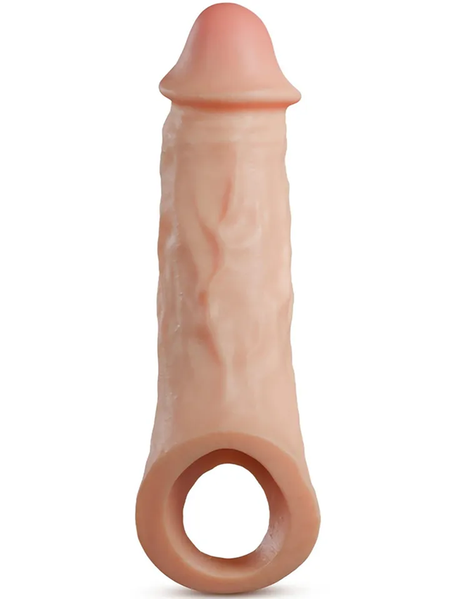 Realistic Penis Extender Sleeve 23,5 cm