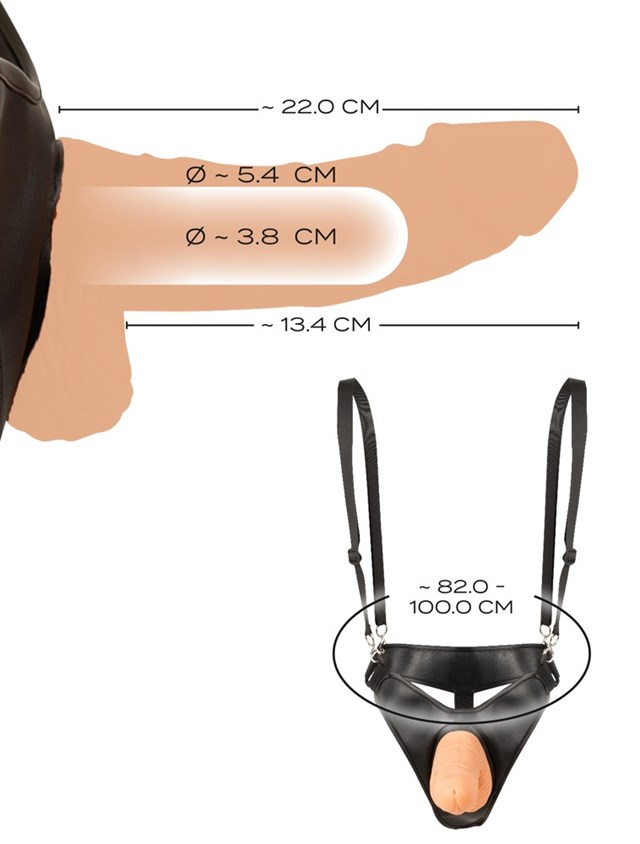 Realistic Strap-on Hollow