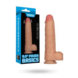 Realistic Vibrating Power Cock 23,6 Cm
