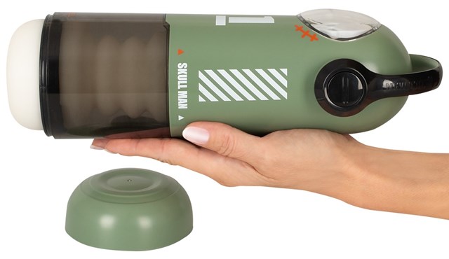 SKULL Masturbator with 3 Functions