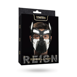 Rebellion Reign Howl Pup Mask White