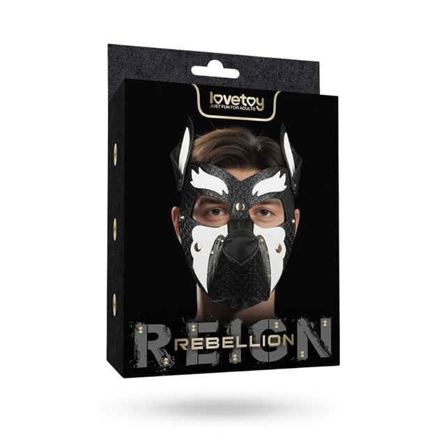 Rebellion Reign Howl Pup Mask White