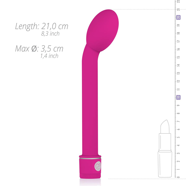 Rechargeable G-spot Vibrator Pink
