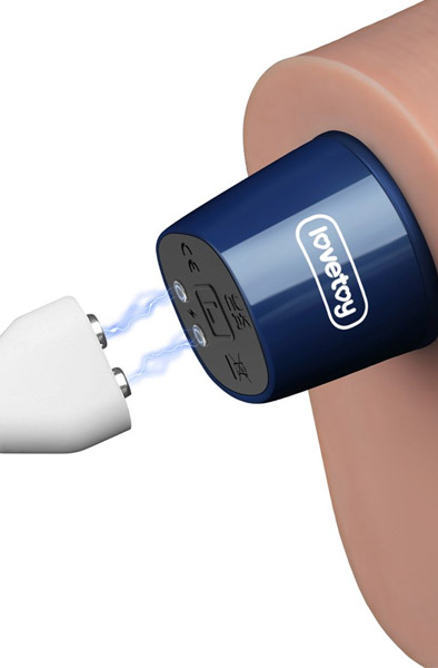 Rechargeable Vibrating Dildo 25,3 cm