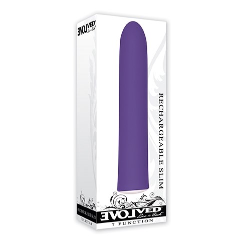 Ladattava Ohut Dildo Violetti