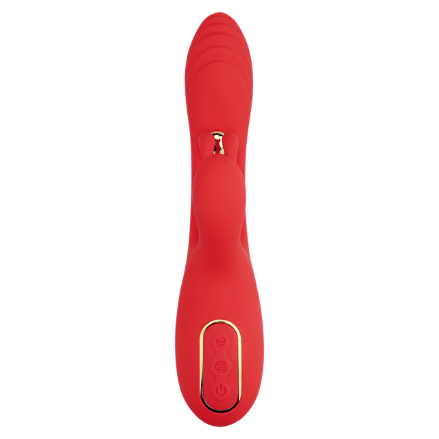 Red & Gold Flapping Rabbit Red