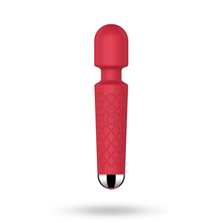 Red Massager Wand - 20 Vibrations