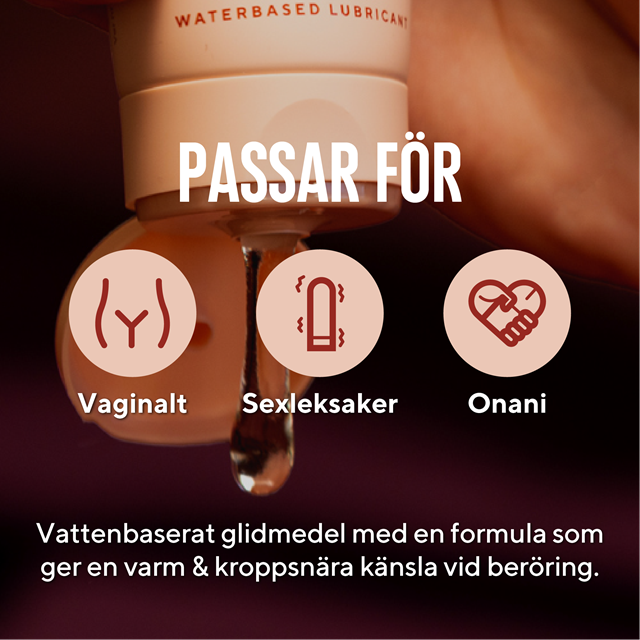 RFSU 37°C Lube – luonnollinen vesipohjainen liukuvoide 50 ml