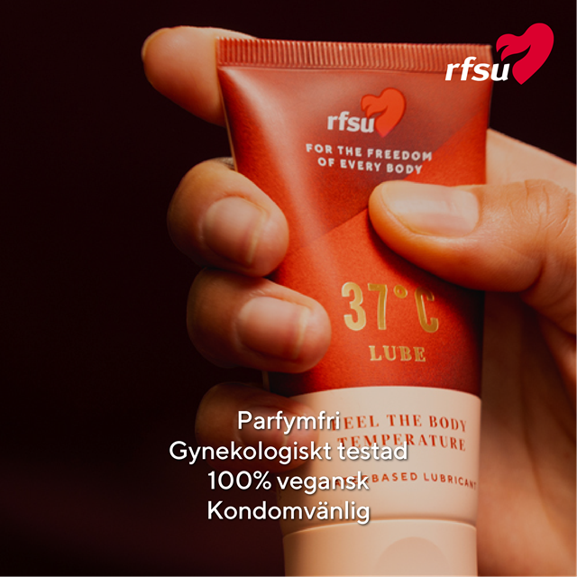 RFSU 37°C Lube – luonnollinen vesipohjainen liukuvoide 50 ml