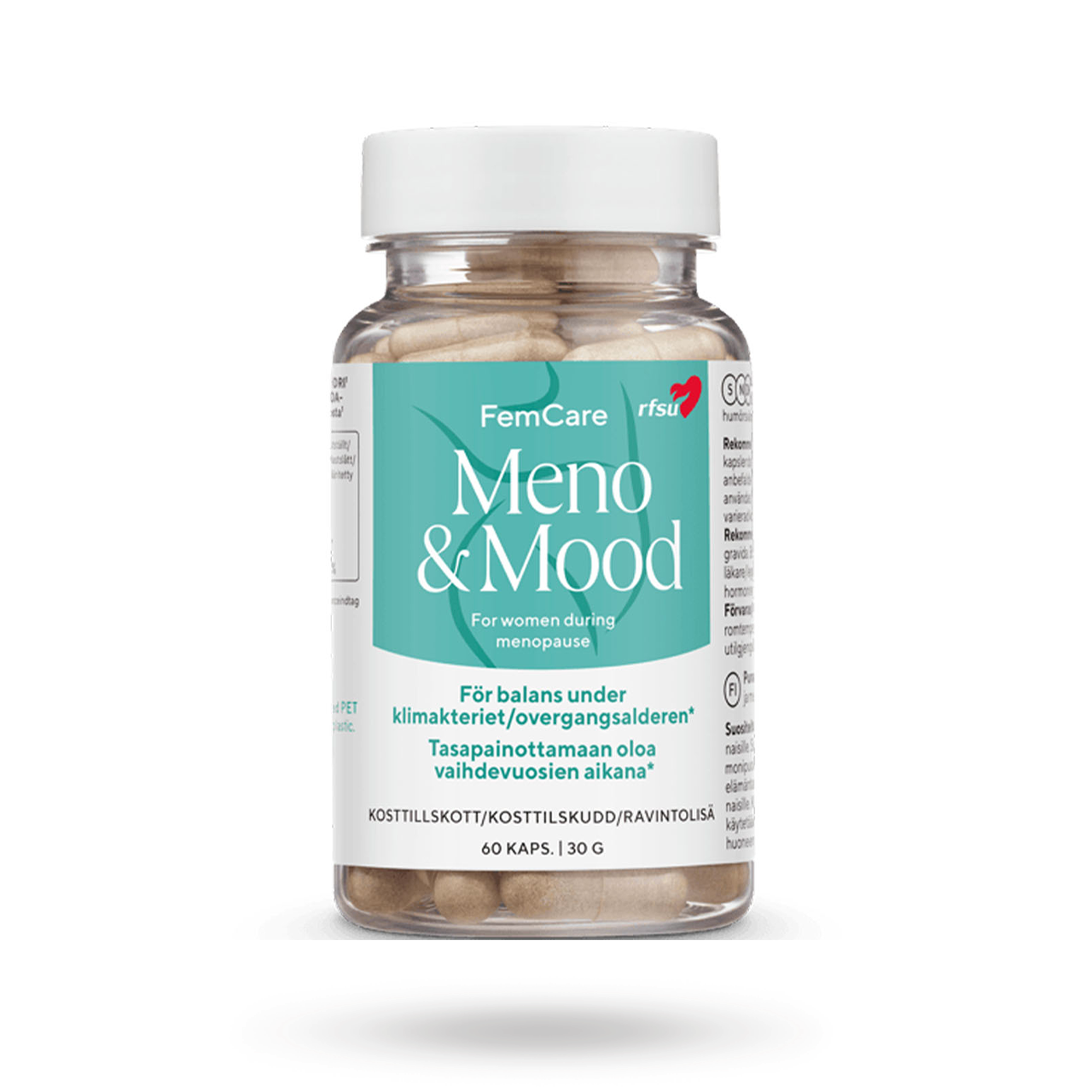 RFSU FemCare Meno & Mood 60 kapselit