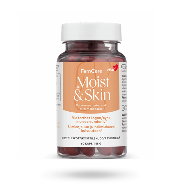 RFSU FemCare Moist & Skin 60 kapselit