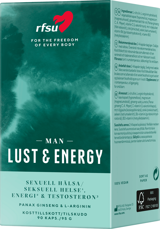 RFSU Lust & Energy Man 90st