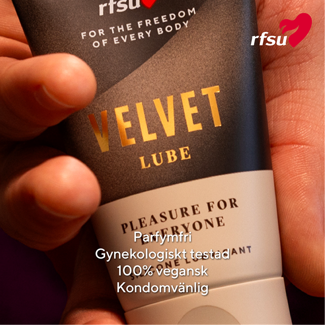 RFSU Velvet Lube – silkkisen sileä tunne pitkään 40 ml