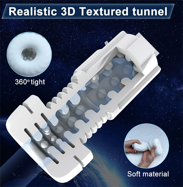 Rocket - Thrusting & Rotating Masturbator