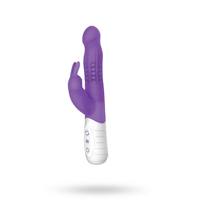 Rotating Beads Rabbit Purple - 7 toimintoa