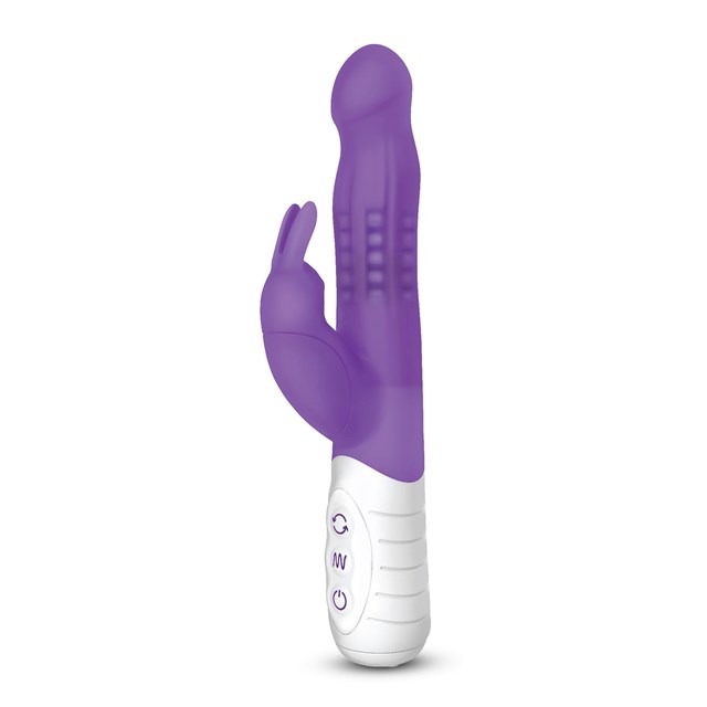 Rotating Beads Rabbit Purple - 7 toimintoa