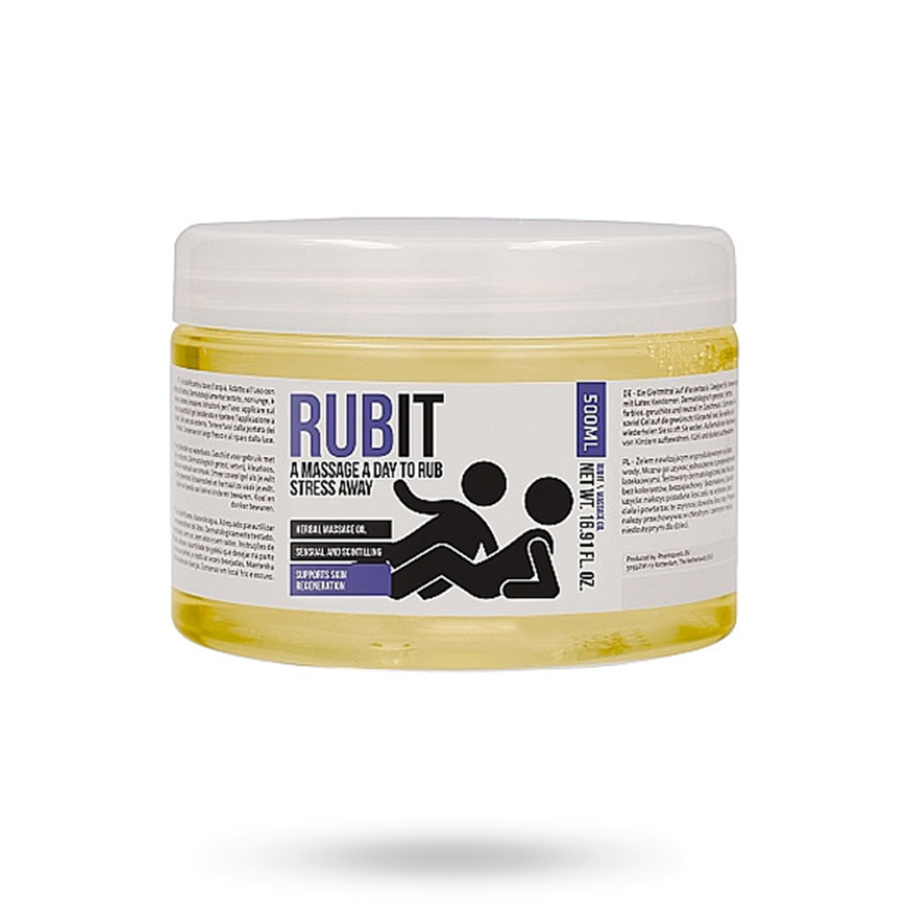Rub It A Massage A Day To Rub Stress Away 500 ml