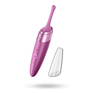 Twirling Delight Tip Vibrator - Berry