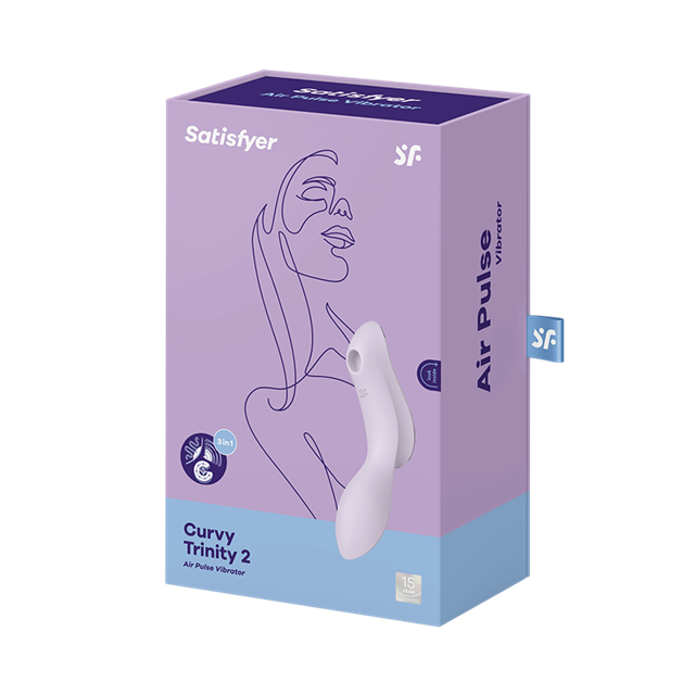 Satisfyer Curvy Trinity 2 - Violetti