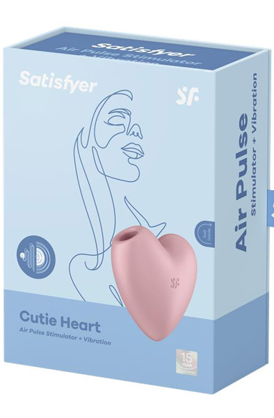 Satisfyer Cutie Heart Light Red