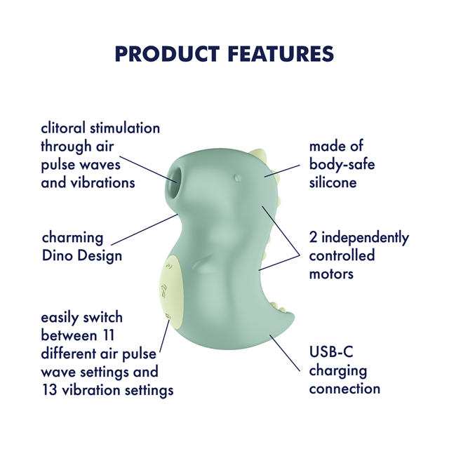 Satisfyer Din-OOOH Air Pulse Vibrator