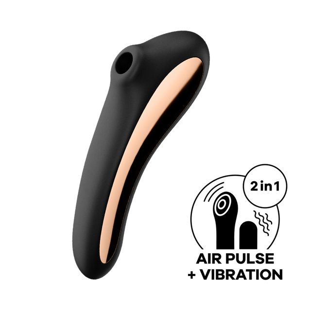 Satisfyer Dual Kiss - Black
