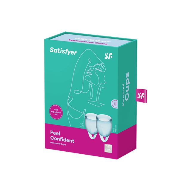 SATISFYER FEEL CONFIDENT KUUKUPPI - VAALEANSININEN