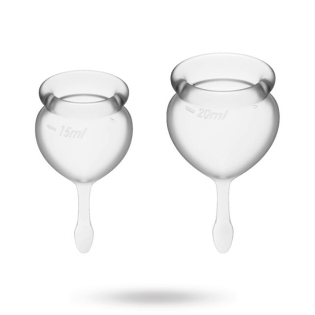 Satisfyer Feel Good Menstrual Cup Clear