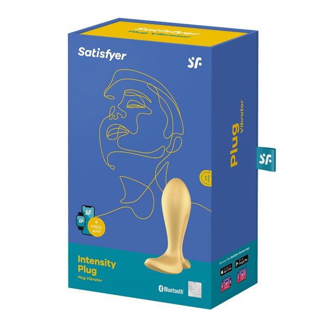 SATISFYER INTENSITY PLUG - gold