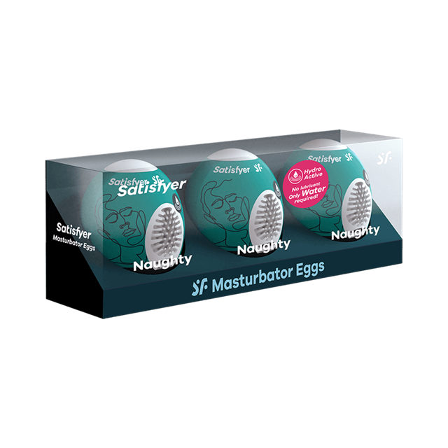 Satisfyer Noughty Masturbator Egg 3-pcs