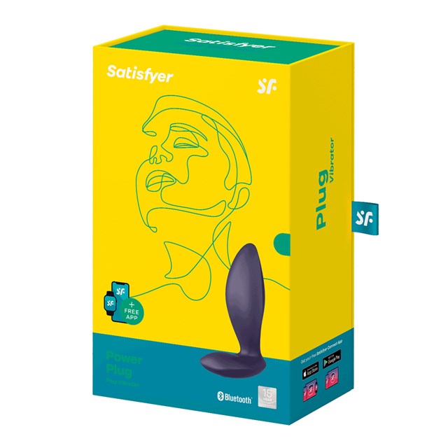 SATISFYER POWER PLUG PURPLE