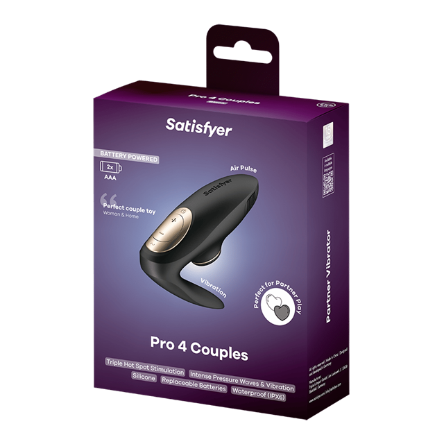 Satisfyer Pro 4 Couples Battery Powered