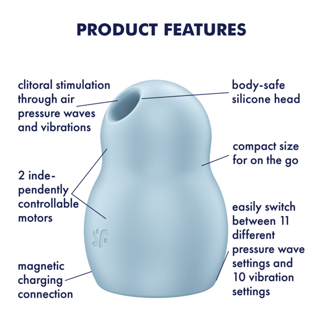 Satisfyer Pro To Go 1 - Blue