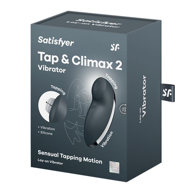 Satisfyer Tap & Climax 2 Grey