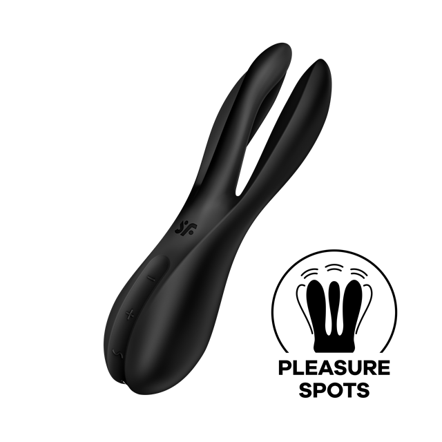 SATISFYER Threesome 2 - BLACK