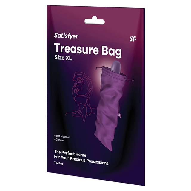 Satisfyer Treasure Bag XL Violetti