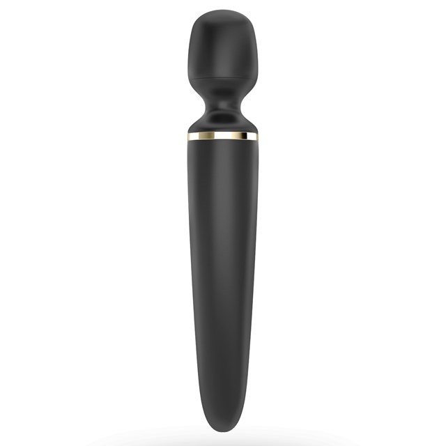 SATISFYER WAND-ER WOMEN hieromasauva - musta