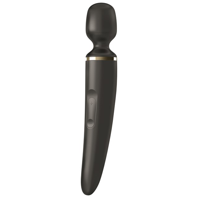 SATISFYER WAND-ER WOMEN hieromasauva - musta