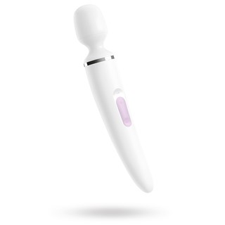 Satisfyer Wand-er Women Hieromasauva - Valkoinen