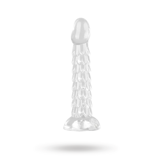 Scales Mush Transparent Dildo 23 Cm