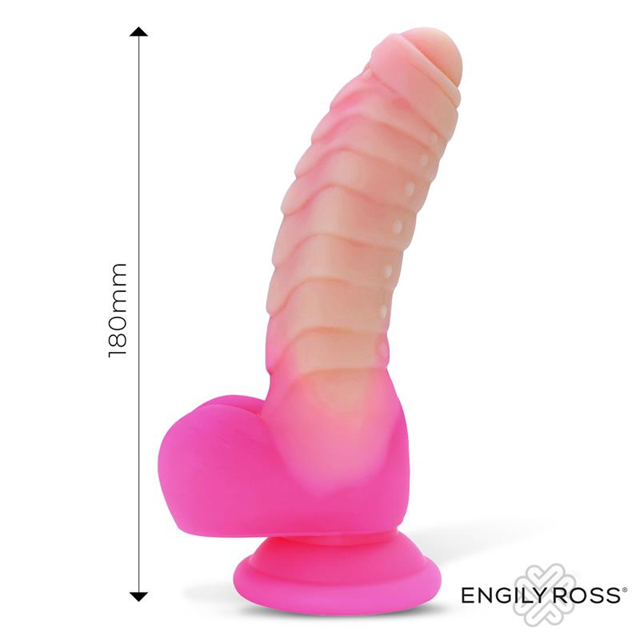Scalidor Luminiscent Unicorn Dildo 18 cm