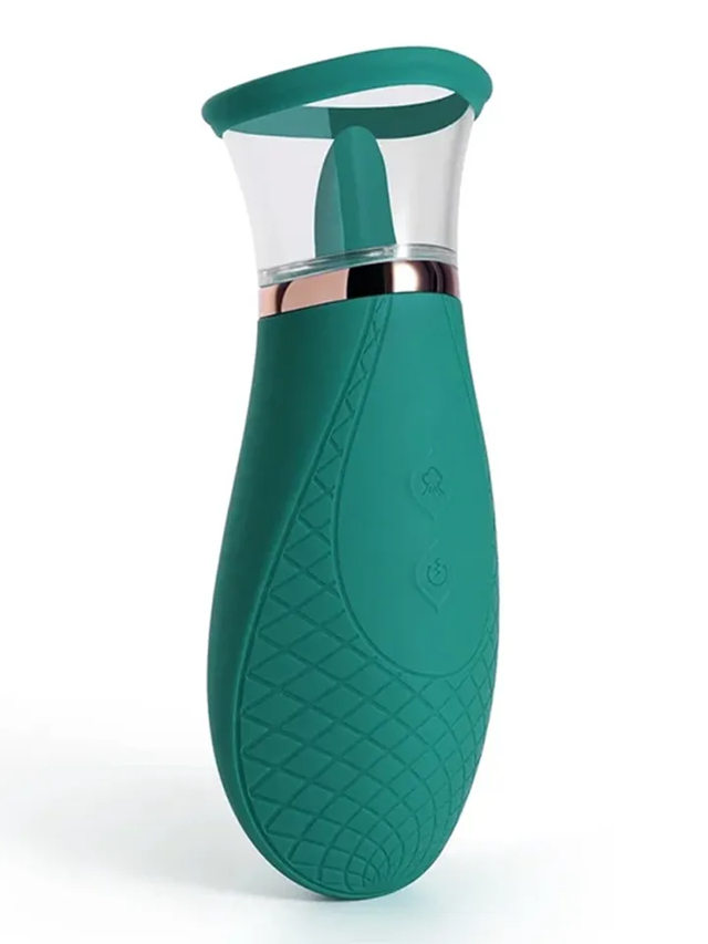 Scioness Suction & Clitoral Licking Stimulator Green
