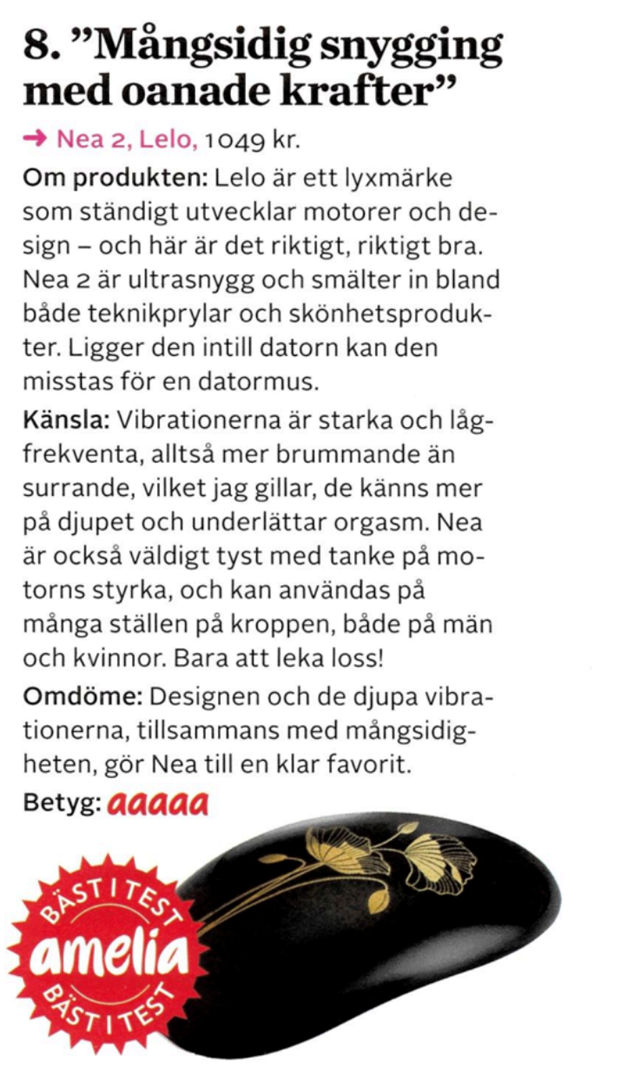 Nea 2 Klitorisvibraattori