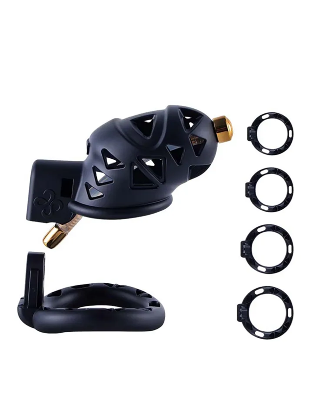 Sevanda Rattlesnake Chastity Cage Short