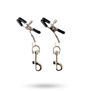 Fetish Addict Nipple Clamp With Hook