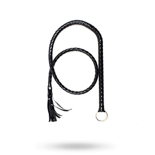 Shiny Black Long Whip 138 Cm