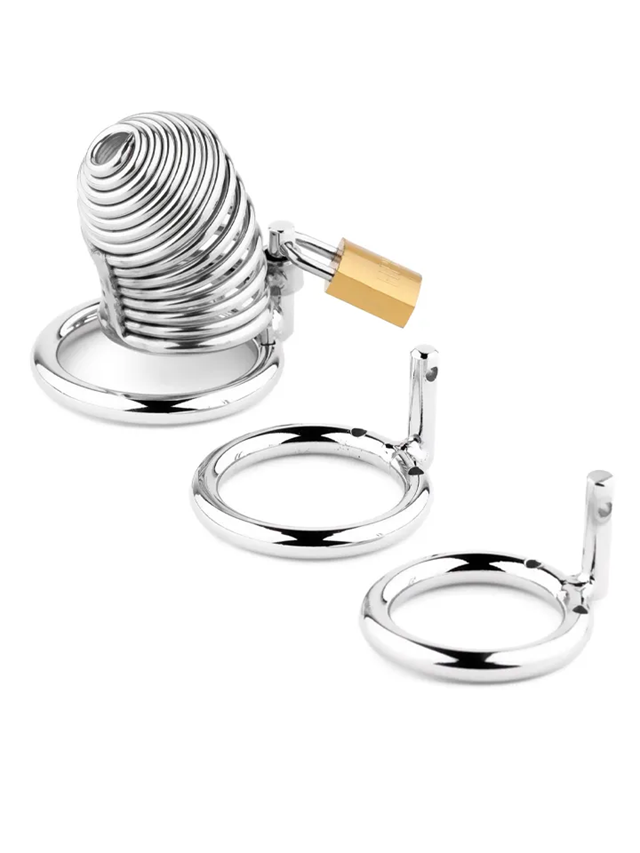 B-Series Short Metal Penis Cock Cage