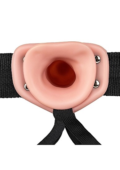 Hollow Strap-on without Balls 20,5 cm - Valkoinen