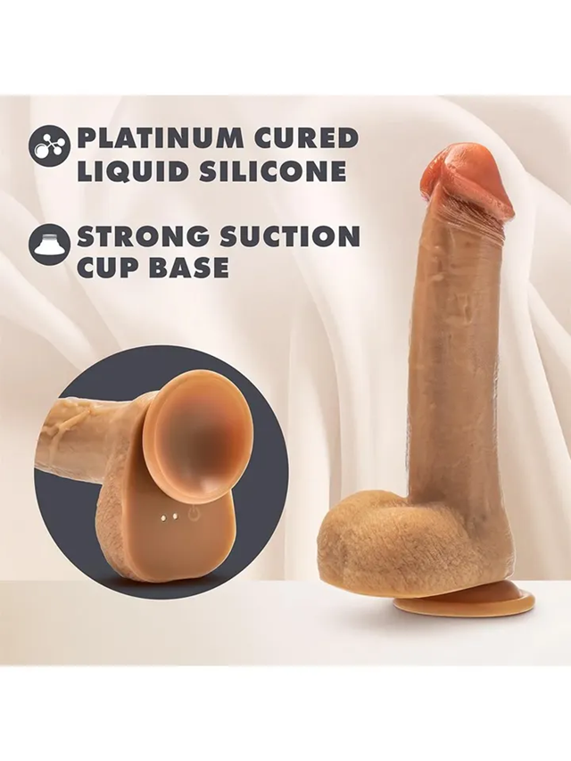Silicone Dr. Phillips Thrusting Dildo 21,6 cm