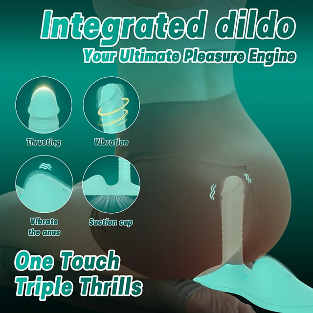 Sit & Ride Thrusting Vibrator With App Control